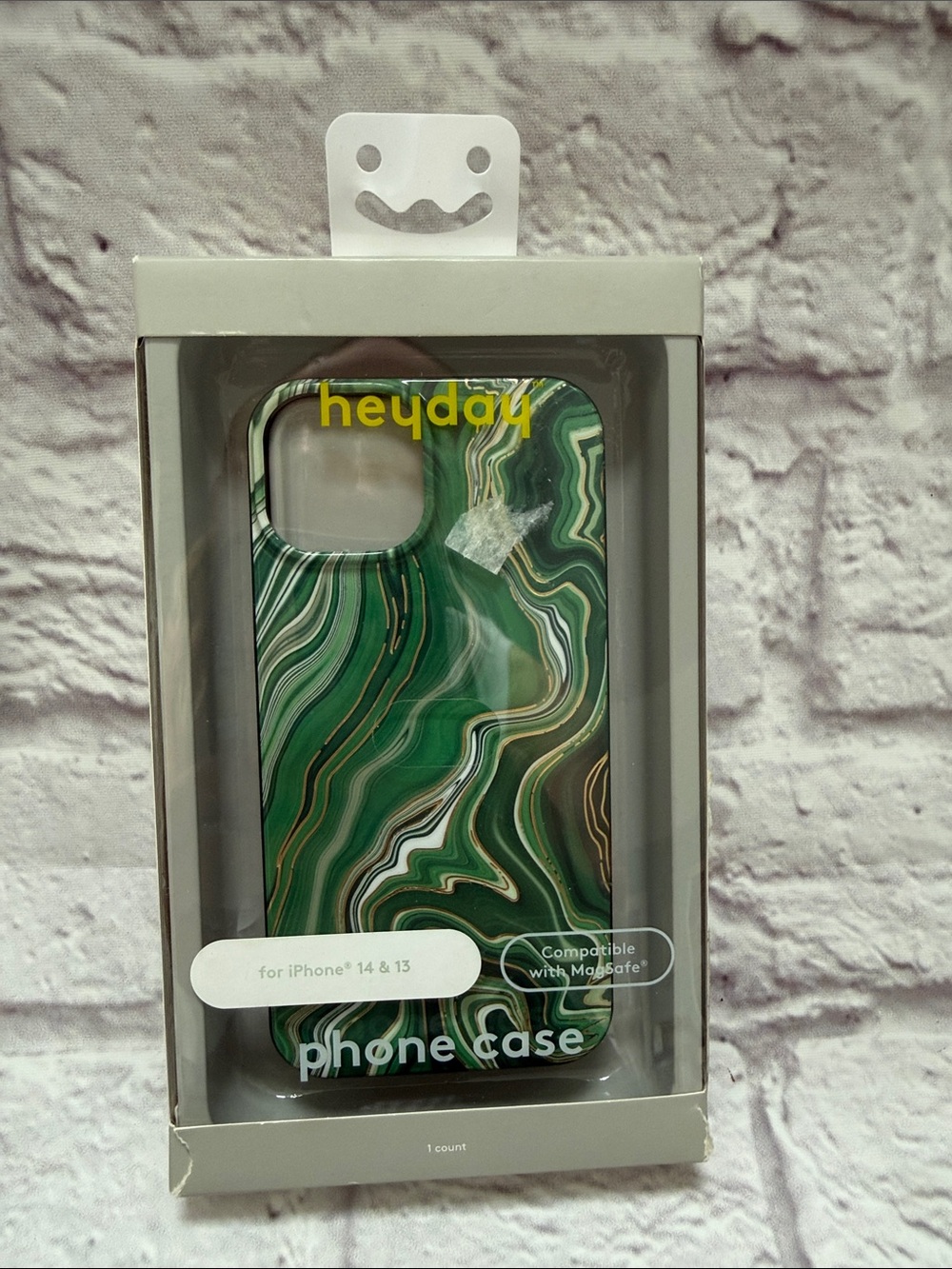 Heyday Green Marble design Phone Case for iPhone 14 & 13